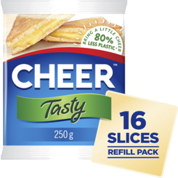Photo of Cheer Cheese Slices Tasty Refill -