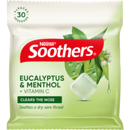 Photo of Soothers Eucalyptus & Menthol + Vitamin C pack