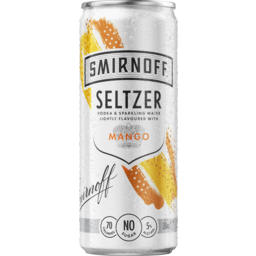 Photo of Smirnoff Seltzer Mango & Soda 5%