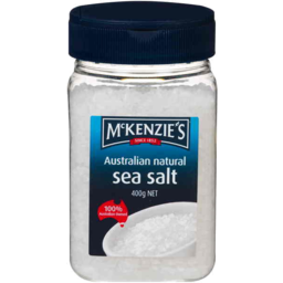Photo of Mckenzie's Australia Natural Sea Salt 400gm