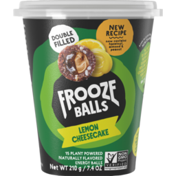 Photo of Frooze Balls Lemon Cheesecake 210g