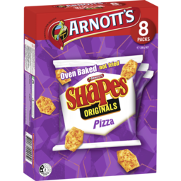Photo of Arnott's Shapes Originals Cracker Biscuits Pizza 8 Pack 200g 200g