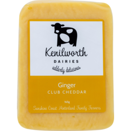 Photo of Kenilworth Ginger Club Cheddar Cheese