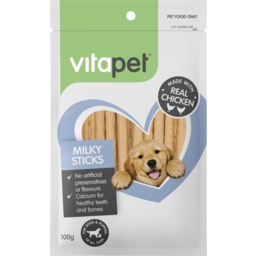 Photo of Vita Pet Milky Sticks For Dogs & Puppies