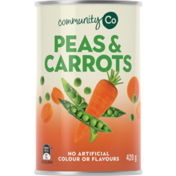 Photo of Comm Co Peas & Carrots