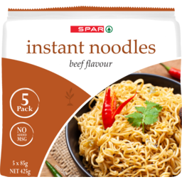 Photo of SPAR Instant Noodles Beef 85gm 5pack