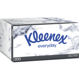 Photo of Kleenex Everyday Facial Tissues 200pk