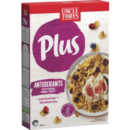 Photo of Uncle Tobys Plus Antioxidant Breakfast Cereal With Cranberries & Blueberries