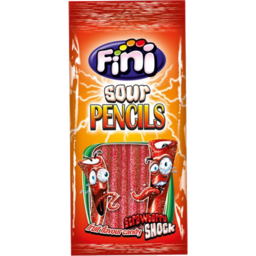 Photo of Fini Strawberry Sour Pencil 100g