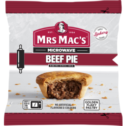 Photo of Mrs Mac's Microwave Beef Pie