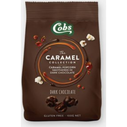 Photo of Cobs Dark Chocolate Caramel Popcorn 100gm