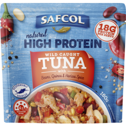 Photo of Safcol Tuna With Beans Quinoa & Harissa 160g 160g