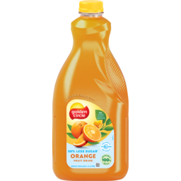 Photo of Golden Circle® 50% Less Sugar^ Orange Fruit Drink Itre