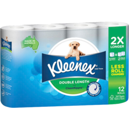 Photo of Kleenex Double Length Toilet Tissue 12 Pack