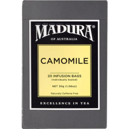 Photo of Madura Camomile Tea Bags 20 Pack