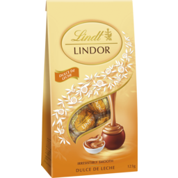 Photo of Lindt Lindor Dulce De Leche Chocolate Bag 123g 123g