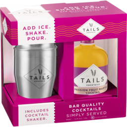 Photo of Tails Cocktails Passionfruit Martini- Cocktail Shaker Gift Pack