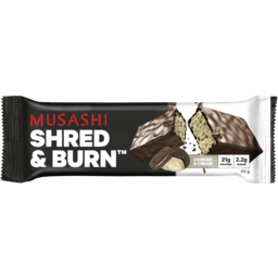 Photo of Musashi Shred & Burn Bar Cookies & Cream