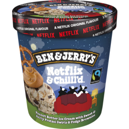 Photo of Ben And Jerry's Ben & Jerry`S Ice Cream Netflix & Chilll'd™ 458ml