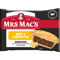 Photo of Mrs Mac's Beef & Cheese Pie