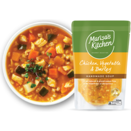 Photo of Marisa's Kitchen Chicken, Vegetable & Barley Soup 500ml Pouch