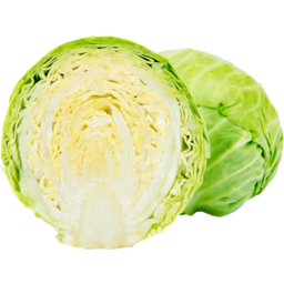 Photo of Cabbage Plain Half