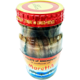 Photo of Maretta Anchovy Fillets In Oil 80gm