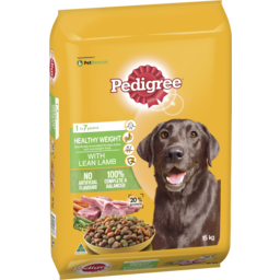 Photo of Pedigree Healthy Weight Dry Dog Food With Lean Lamb 15kg Bag
