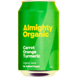 Photo of Almighty Organic Juice Orange & Tumeric 330ml 