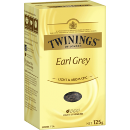 Photo of Twinings Earl Grey Light Strength Loose Tea 125g