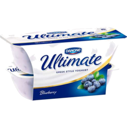 Photo of Ultimate Yoghurt By Danone Luscious Blueberry 4x115g 4.0x115g