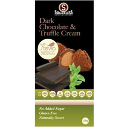 Photo of Sugarless Co Dark Chocolate Truffle Cream Block 100gm