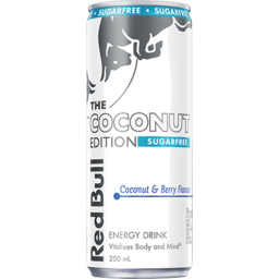 Photo of Red Bull The Coconut Edition Coconut & Berry Flavour Sugarfree Energy Drink Can