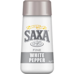 Photo of Saxa® Pepper White Picnic/Pk 50g