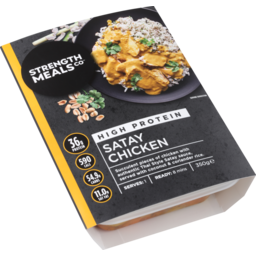 Photo of Strength Meals Co Satay Chicken 350g