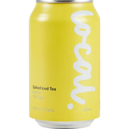 Photo of Local Beverages Spiked Iced Tea Lemon 375ml Can 4pk