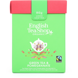 Photo of English Tea Shop Green Tea Pomegranate Loose