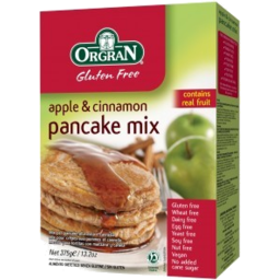Photo of Orgran Pancake Mix Gluten Free & Dairy Free Apple & Cinnamon