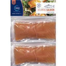 Photo of Global Seafoods Skinless Salmon Portions Twin Pack