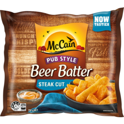 Photo of Mccain Beer Batter Chips Steak Cut 750g
