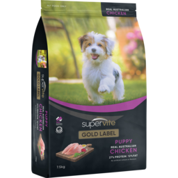 Photo of Supervite Gold Label Puppy Chicken Dry Dog Food