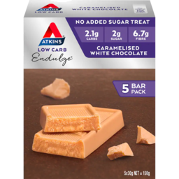Photo of Atkins Endulge Caramelised White Chocolate 5 Pack