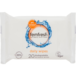 Photo of Femfresh Feminine Wipes Flushable 20 Pack