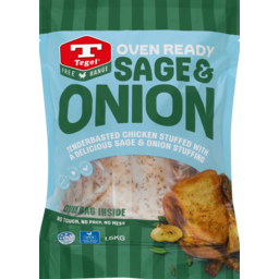 Photo of Tegel Chicken Ready to Roast Sage & Onion 1.5kg