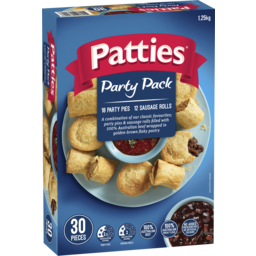 Photo of Patties Party Pack 30pk 1.25kg