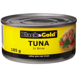 Photo of Black & Gold Tuna Chunks In Springwater
