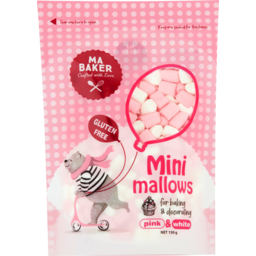 Photo of Ma Baker Pink & White Mini Mallows Gluten Free
