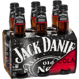 Photo of Jack Daniel's 4.8% & Cola Bottles