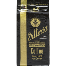 Photo of Vittoria Coffee Mountain Grown Arabica Coffee 200g