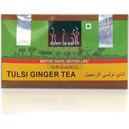Photo of Down To Earth Organic Tulsi Ginger Tea 200g